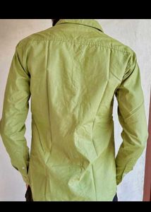 Dennis Lingo Green Shirt 38 inch S Size