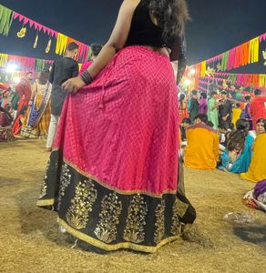 Stylish Pink Lehnga Can Use For Any Function Or Fo