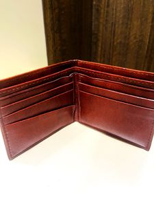 Maroon Leather Wallet
