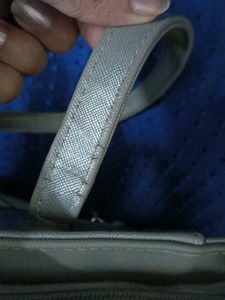 Lavie Silver Tote Bag