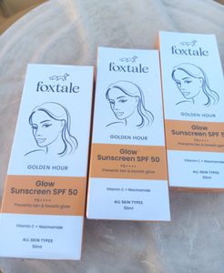 Foxtale Golden Hour Glow ✨ Sunscreen 🌞