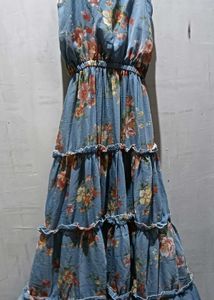 Floral Tiered Maxi Dress