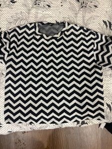 Black & White Pattern Tee