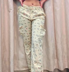 Yellow Printed Cargo