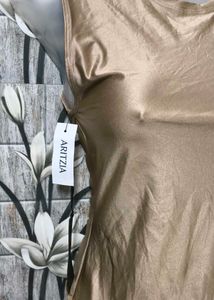 Sleek Bronze Bodysuit