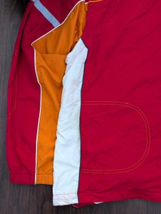 Red &amp; Orange Windbreaker Jacket
