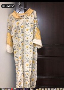 Beautiful Muslim Printed  Straight Kurta Pant Set