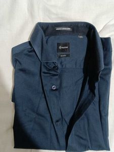 Factor Slim Fit Stretch Cotton Shirt