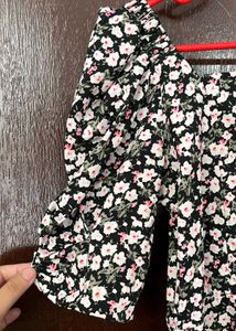 Floral Print Midi Dress
