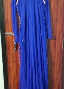 Royal Blue Gown (Size XL)
