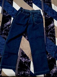 Dark Blue Denim Jeans