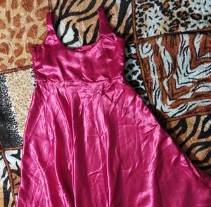 Elegant Cherry Red Kurta Set