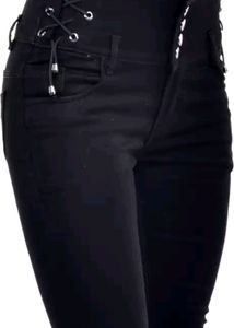 High Waist Black Jeans🖤