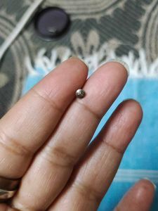 New 92.5 Hallmarked Screw Type Silver Nosepin