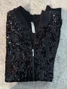 Black Shimmer Jacket