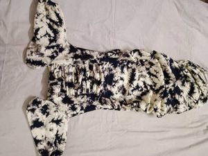 Tie-Dye Casual Dress