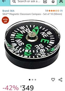 Mini Pocket Compass 🧭