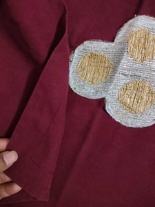 Airwill Cotton Maroon 2 Pillow Covers