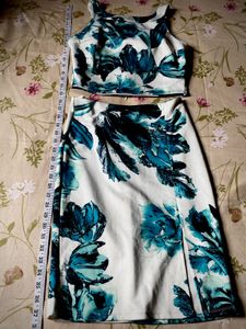 Floral Co-ord (Top + Skirt)