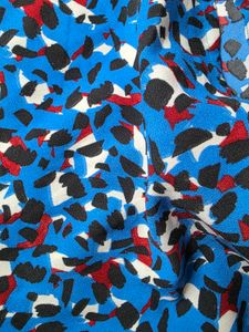 Abstract Print Mini Dress