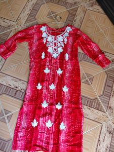 Red Kurti