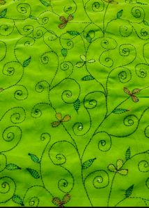 Kantha Work Saree