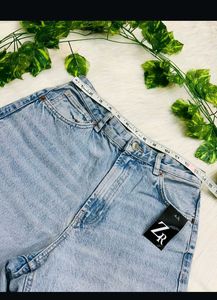 Ripped Wide Leg Jeans