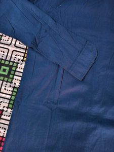 Navy Blue Casual Shirt