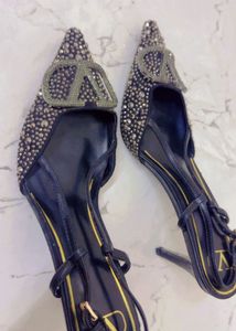 Valentino Stone Embellished Mules ✨🪩
