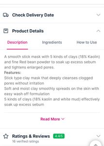 Skin1004 Poremizing Quick Clay Stick Mask