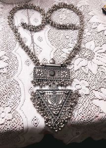 Silver Tribal Necklace