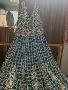 Ethnic Gown Lengha Flared