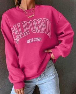 Pink California Graphic Sweatshirt