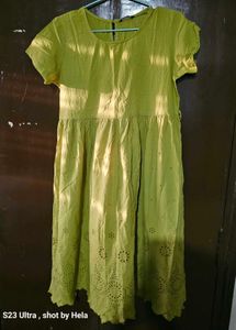 Green Casual Dress