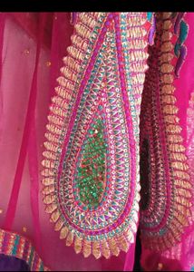 Saree With Choli