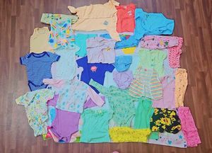 Pack Of 30 Baby Clothing!!! + 1 Free Pillow