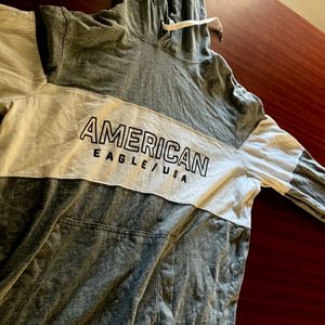 American Eagle Gray Hoodie