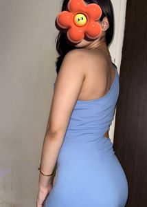 Blue Bodycon Dress