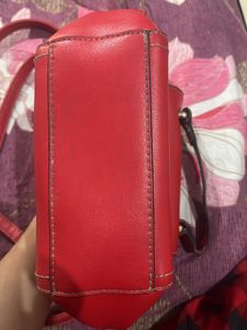 Red Sling Purse