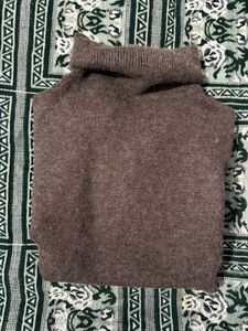 Cozy Brown Knit Sweater