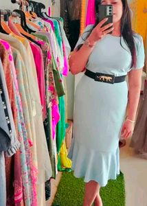Mint Green Mermaid Midi