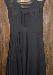Chic Black Fit &amp; Flare Dress
