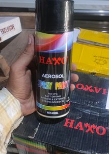 Haxo Spray Paint Black Colour