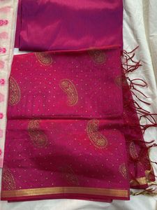 Banarasi Zari Work Suit Set