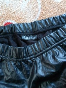 Super Cool Black Leather Pant 🖤✨