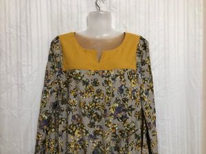 Multi Colour Long Sleeve Dress