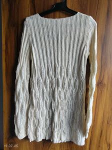 Elegant Knit Long Top/Dress