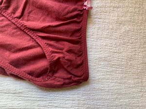 Maroon Cotton Underwear