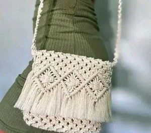 Macrame Crossbody Bag,New Only 1 Pcs 350 Rs.