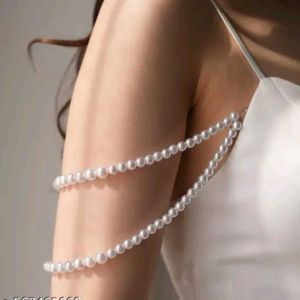Pearl Shoulder Jewellery (Double Chain)